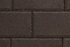 Swatch of Dark Brown brick paver