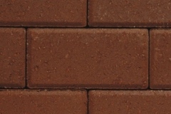 Swatch of Dark Orange brick paver