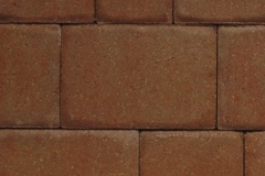Swatch of Redwood brick paver