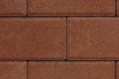 Swatch of Salmon brick paver