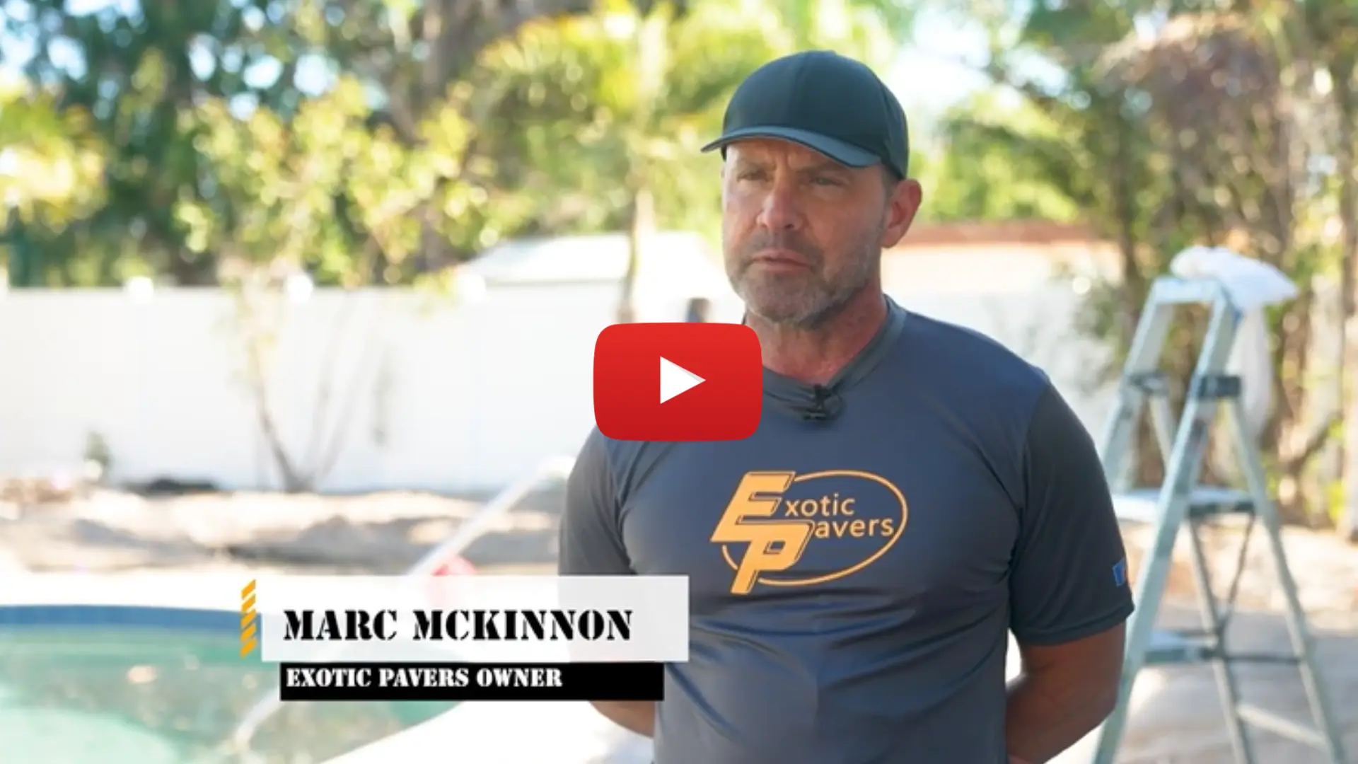 Exotic Pavers Owner Marc McKinnon